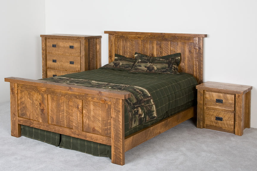 The Honey Pine Cabin Bedroom - shop the look
