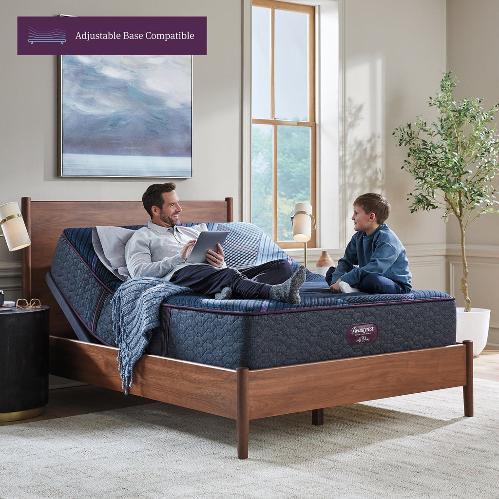 Beautyrest World Class L3 Plush on adjustable base