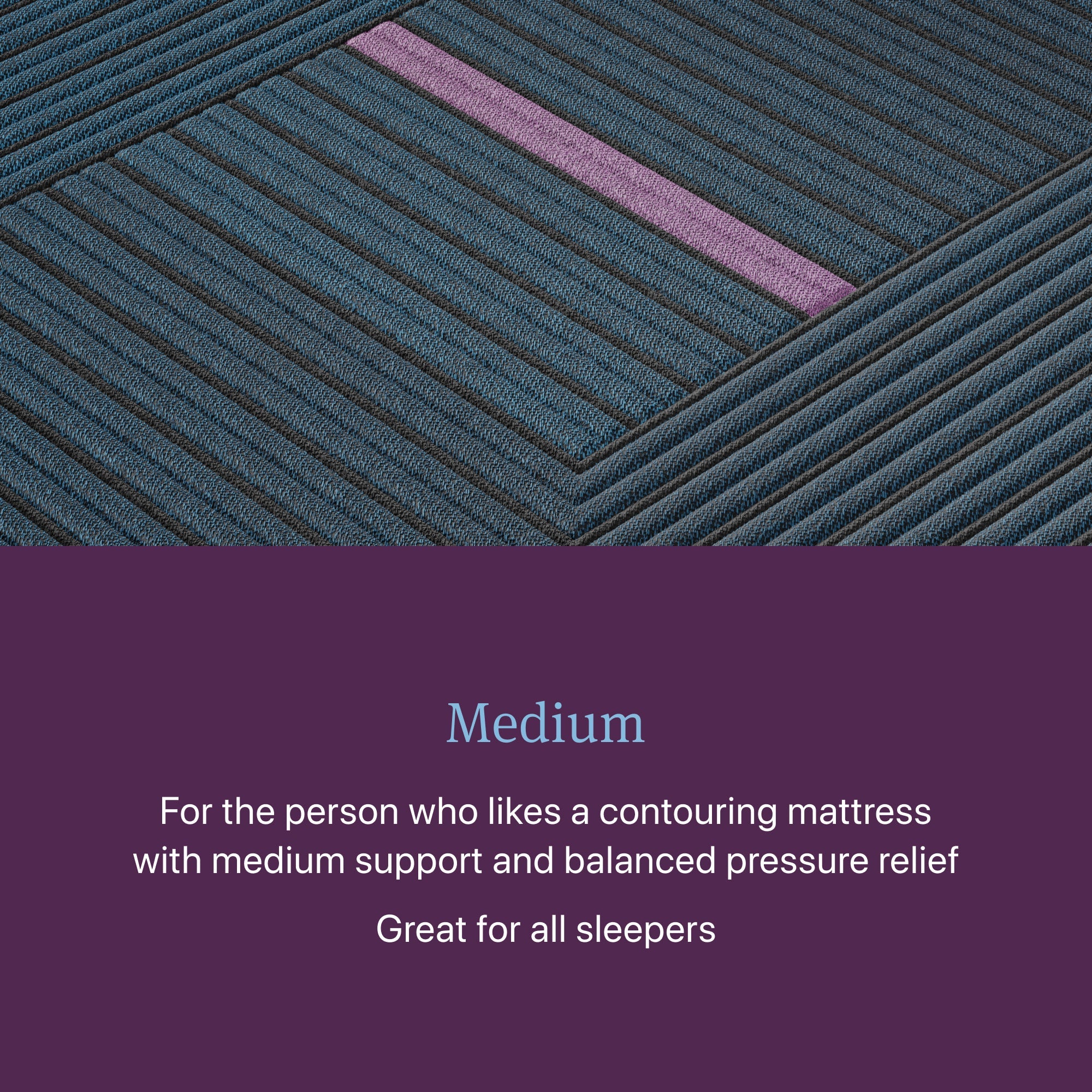 Beautyrest World Class L3 Medium Firm - feel scale