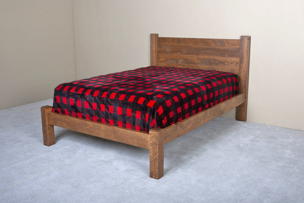 Platform Bed with Mustang headboard
