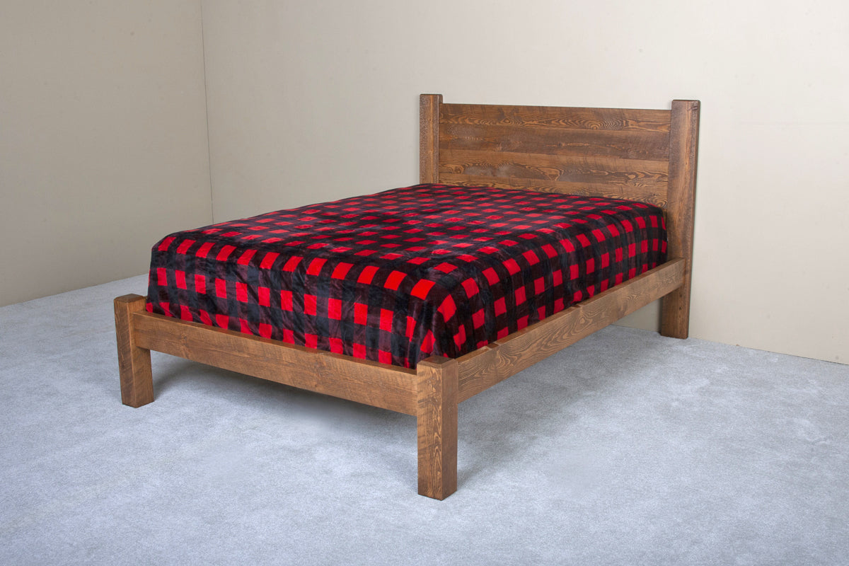 Platform Bed with Mustang headboard