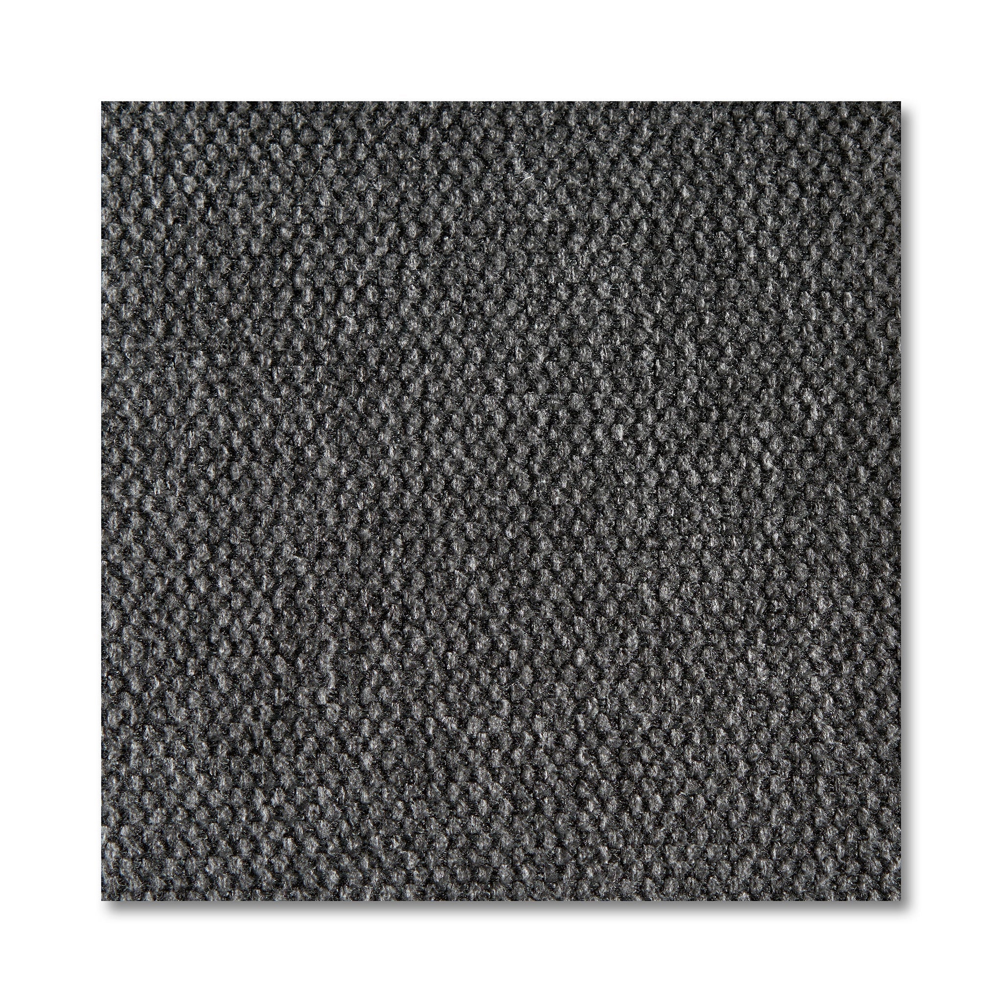 The My Cloud Slope 4 Piece Straight features a dark gray, woven textured fabric in a square pattern. Its tight-knit design offers a cozy modular sectional feel with dense, robust appeal. Subtle shadows are created as the lighting highlights its refined texture.