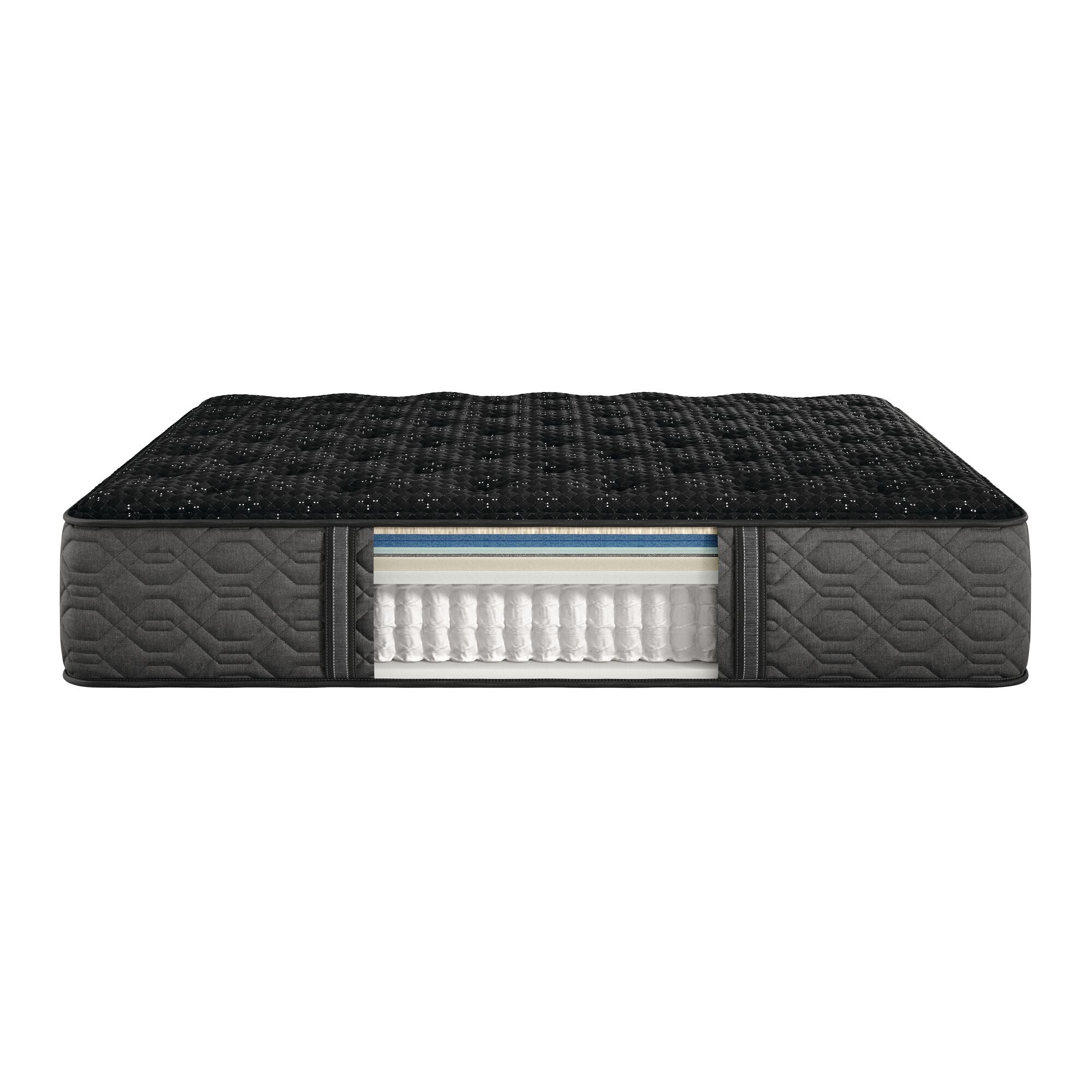 Beautyrest Black Series 3 Medium Tight Top cutaway construction