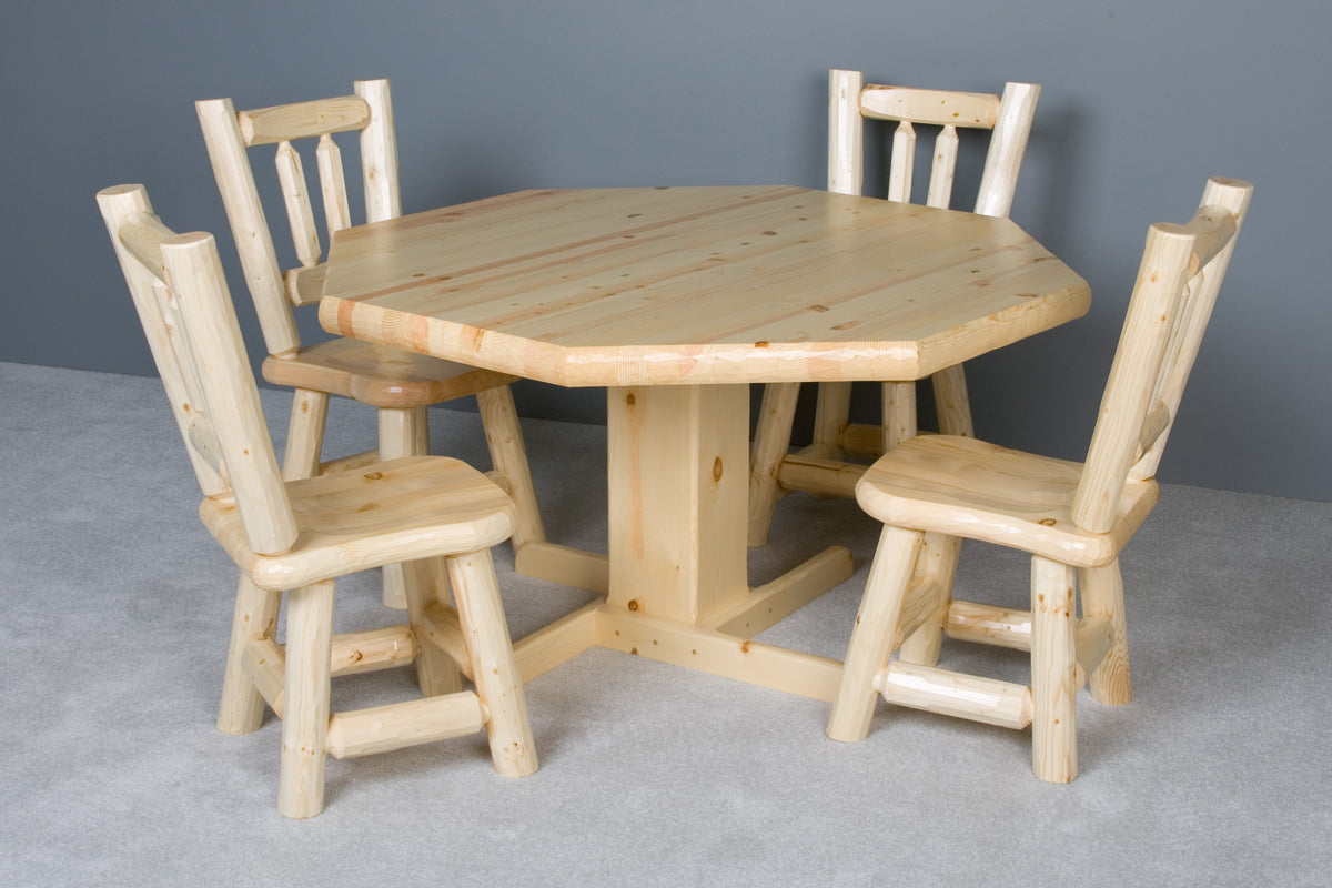 Log Poker Table