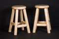 30" Log Pub Stool
