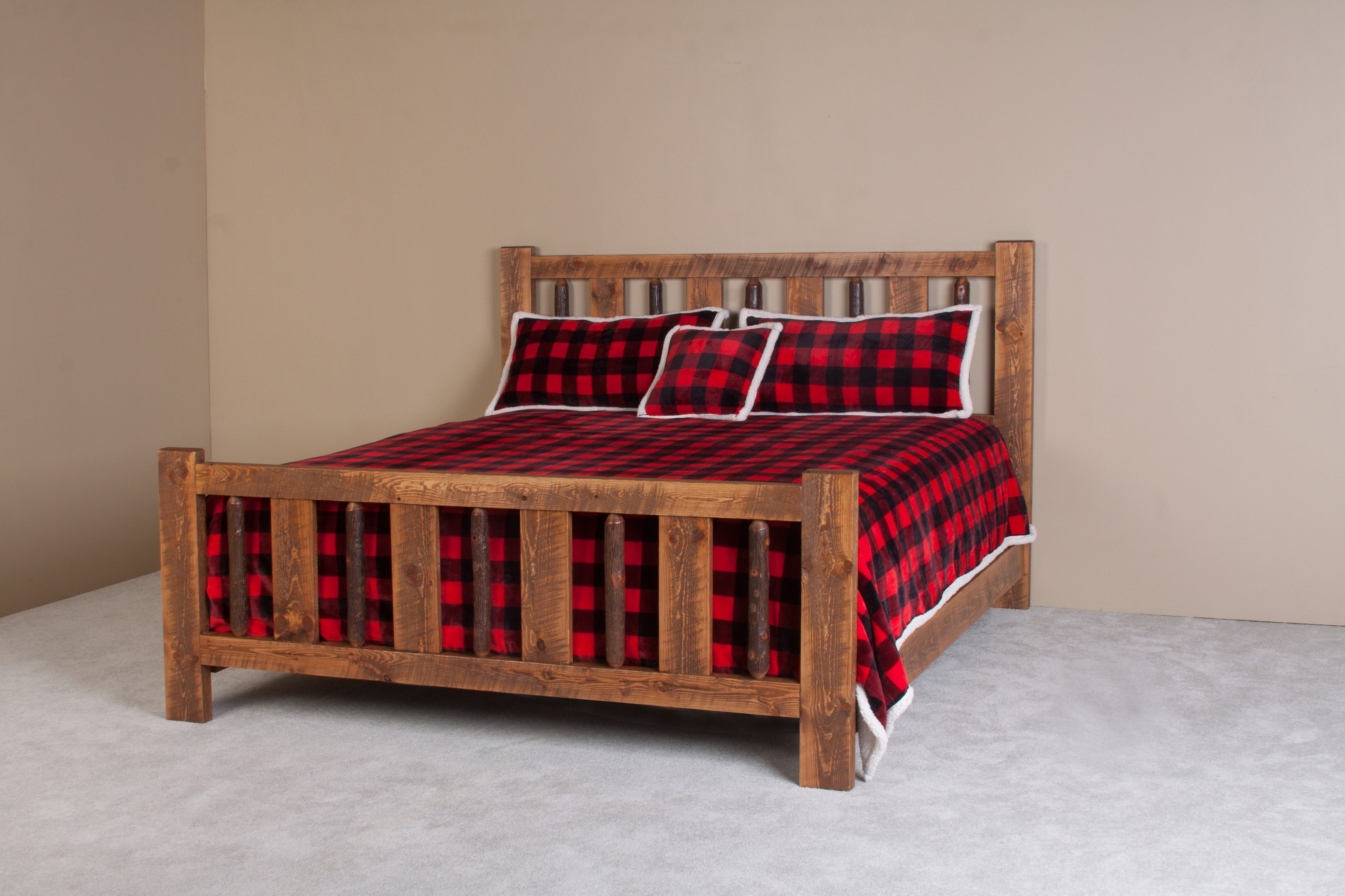 Queen Rustic River Bed