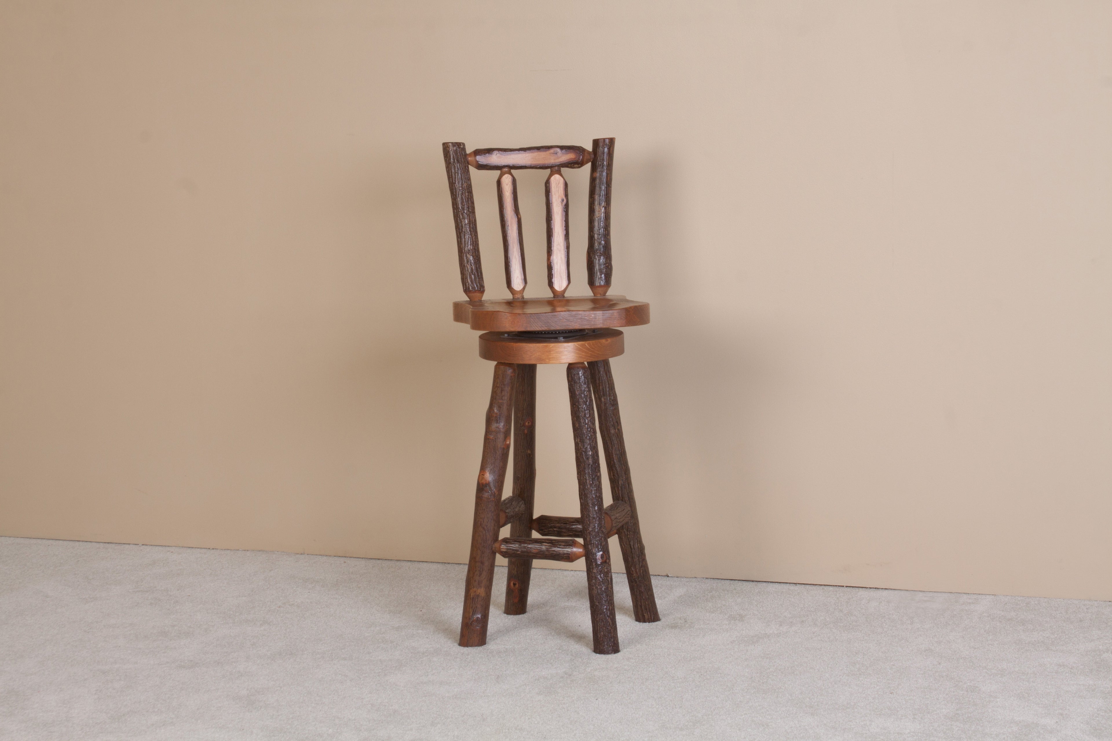 Sawtooth Hickory 30" Bar Stool