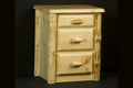 Wilderness Log Nightstand