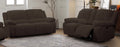 Brown Bear Ironwood Collection deep chocolate power reclining sofa group — Cozy & Rustic